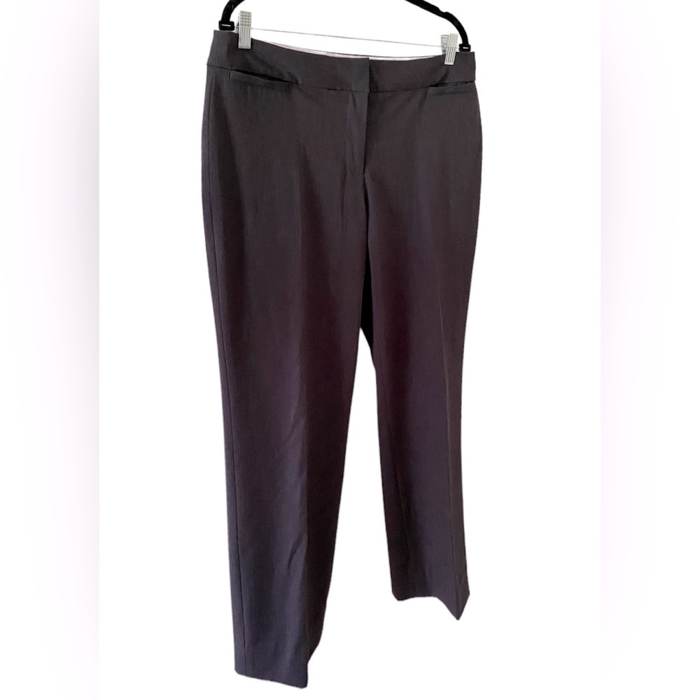 Liz Claiborne Audra Pant Curvy Fit Black Trousers Pant Size 12